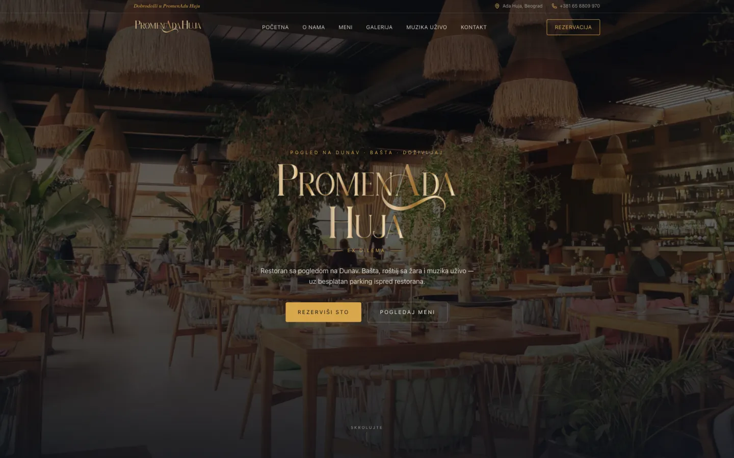 PromenAda Huja, desktop